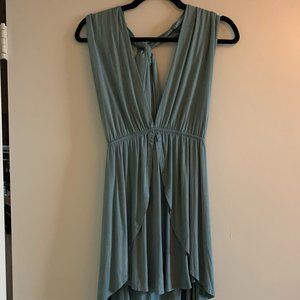 Salty Shack Green Multi-Wear Tie Dress